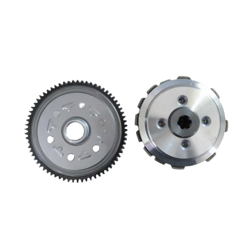 The secondary clutch assembly of the motorcycle is equipped with bearings