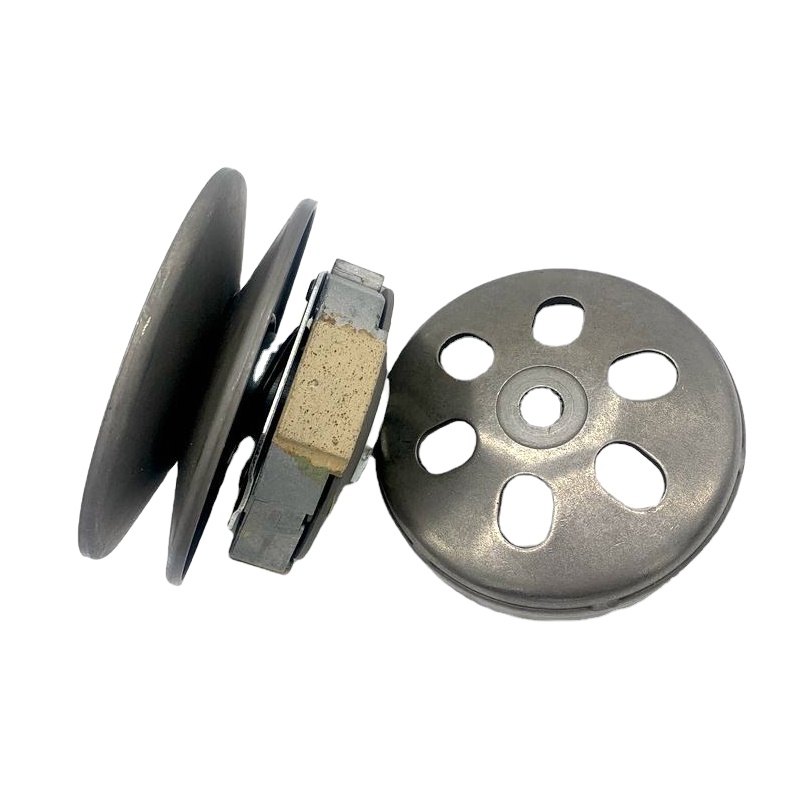 Highly adaptable motorcycle driven belt pulley sets