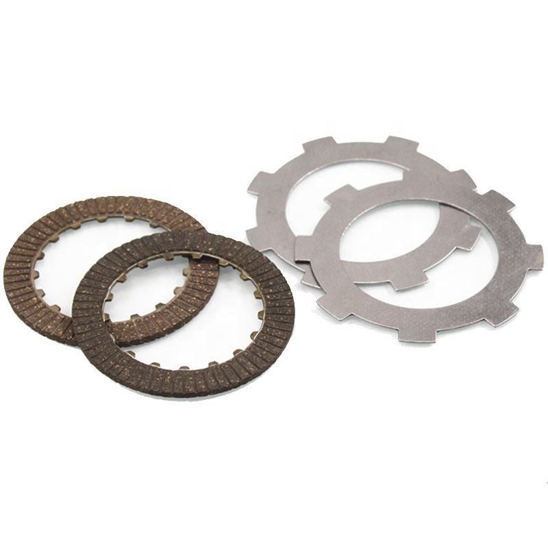 High-temperature resistant motorcycle clutch friction plate steel sheet