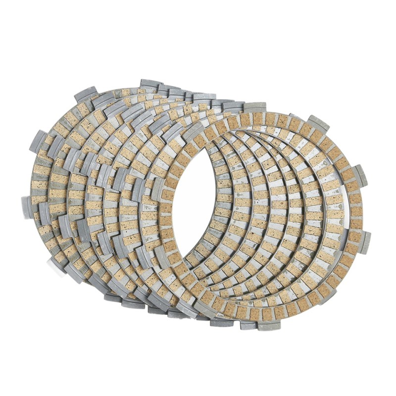 High-impact-resistant motorcycle clutch plate