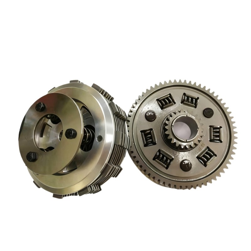 High-humidity clutch motorcycle transmission system