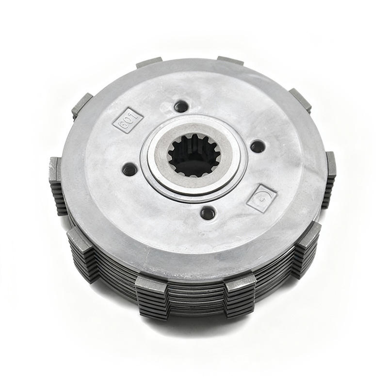 Copper-aluminum motorcycle clutch assembly