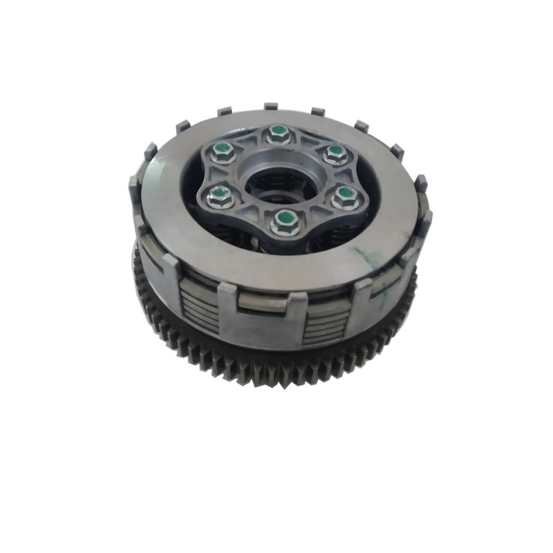Durable and efficient motorcycle clutch assembly