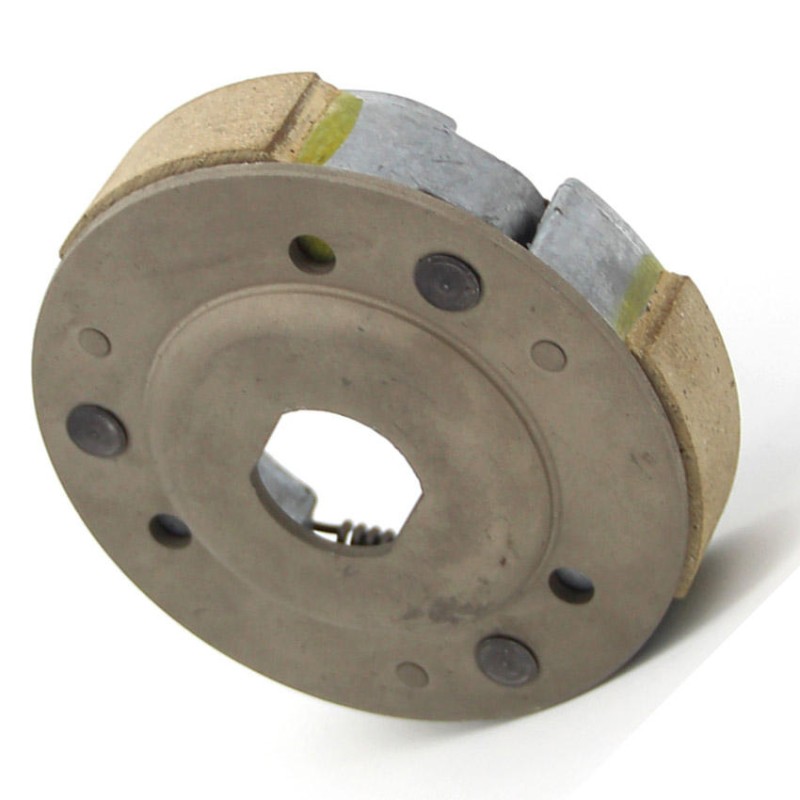 High-efficiency heat-resistant wet clutch assembly for motorcycles