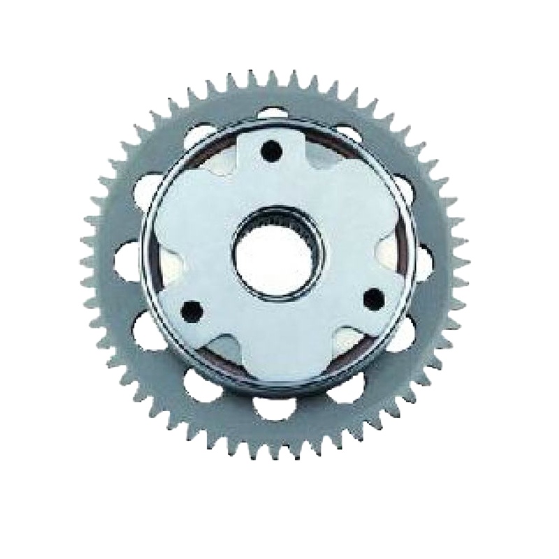 Anti-corrosion and highly adaptable motorcycle overspeed clutch