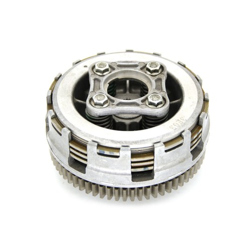 Anti-corrosion and high-strength motorcycle clutch assembly