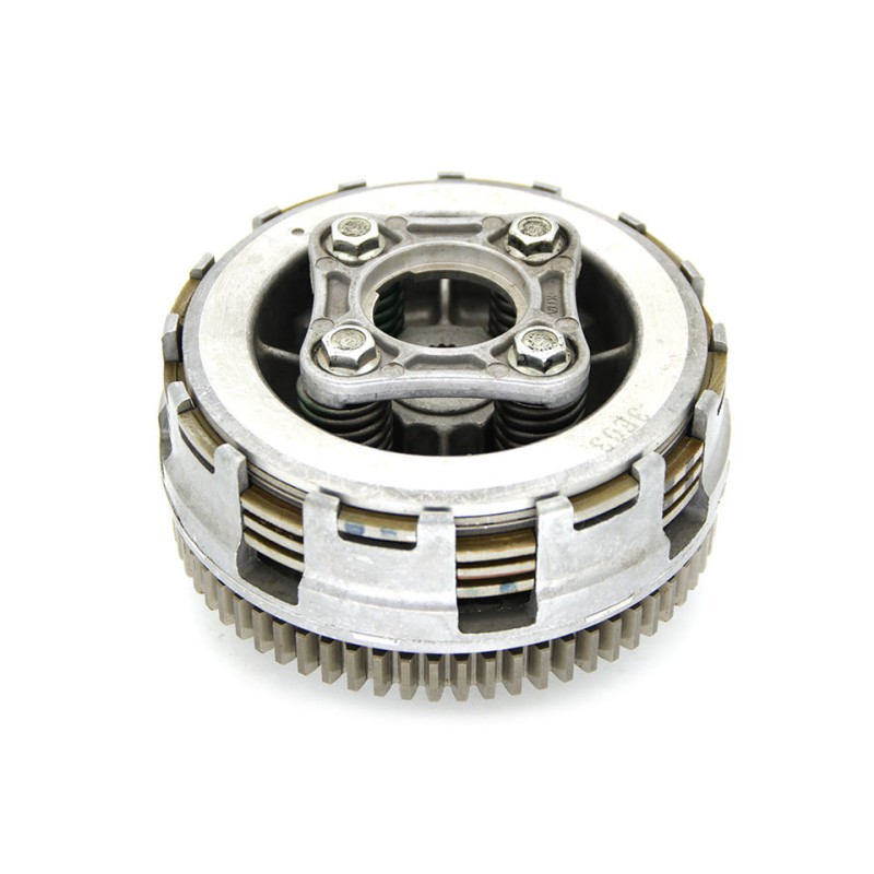 Anti-corrosion and high-strength motorcycle clutch assembly