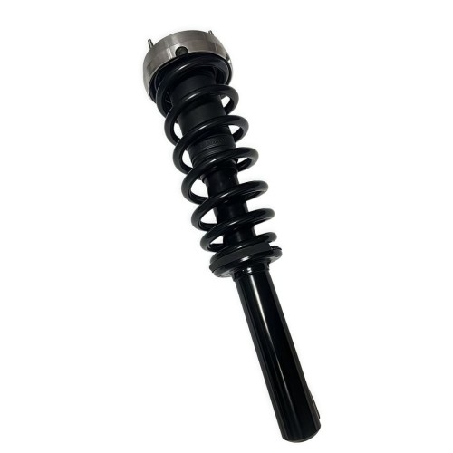 Comfortable, durable and compatible front automotive shock absorber assembly