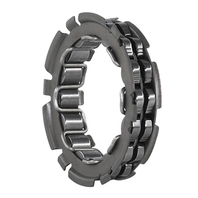 High-adaptability starter overrunning clutch bearing with high wear resistance