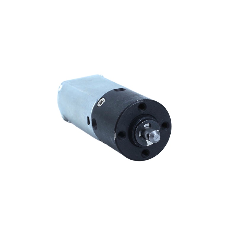 Low-noise variable-speed torque brushed DC motor with metal gears