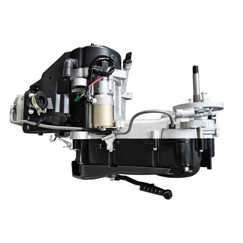 Water-cooled 4-stroke short-shell scooter engine assembly