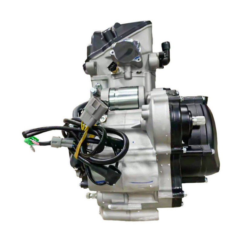 High-efficiency and durable motorcycle engine