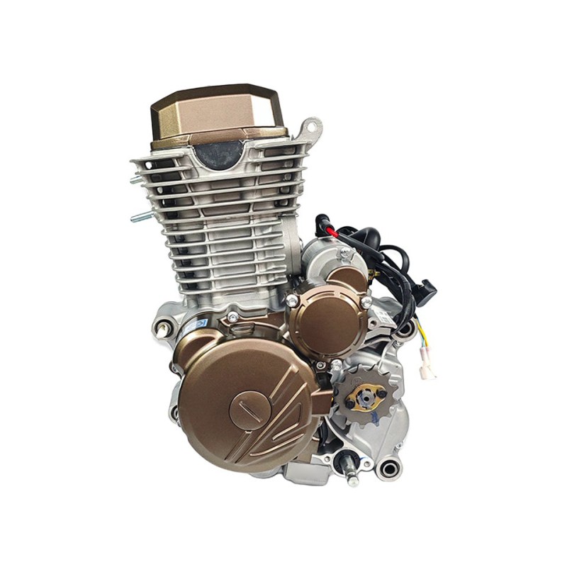 High-torque, powerful and durable off-road motorcycle engine